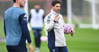 Mikel Arteta said he can ‘always count on’ Myles Lewis-Skelly’ after Thomas Tuchel warned that the 19-year-old's future England spot is in jeopardy if he doesn’t play more for Arsenal