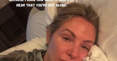 Millie Mackintosh has taken to Instagram to share a teary-eyed selfie as she detailed her mental health struggles, after her ex-husband Professor Green revealed they're back in touch