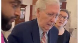 Mitch McConnell, 83, falls while walking through Capitol, sparking new concerns about his health