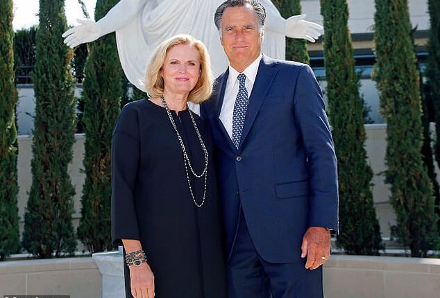 Mitt Romney (pictured with wife Ann) has spoken out on the sudden death of his sister-in-law, as it is revealed his brother had filed for divorce from her just four months before she was found dead in California