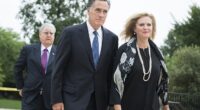 Carrie Elizabeth Romney, the sister-in-law of former presidential candidate and Utah Senator Mitt Romney (pictured with his wife Ann), was found dead on a California street Friday. She was 64