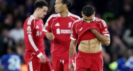Liverpool suffered their third successive defeat in all competitions at Chelsea on Saturday