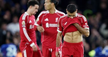 Liverpool suffered their third successive defeat in all competitions at Chelsea on Saturday