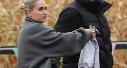 Molly-Mae Hague and Tommy Fury, both 26, enjoyed a family day out with their daughter Bambi in Manchester, as season two of her docuseries released on Saturday