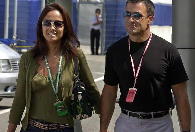 French racing driver Jean Alesi with his wife Kuniko Goto. He took exception, rightly, to an erroneous story I had written about the pair