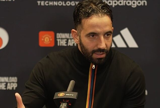 Ruben Amorim admits he cannot run away from results but has defended his system