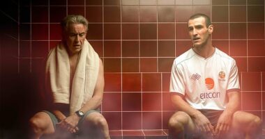 A new film depicting the Mick McCarthy (left, depicted by Steve Coogan) and Roy Keane (right, depicted by Eanna Hardwicke) 2002 World Cup feud will be released in January