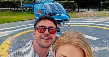 Becky Hill proved she was having the honeymoon of a lifetime after marrying her long-time love Charlie Gardner as she shared loved-up snaps from their time in Columbia