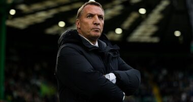 Celtic manager Brendan Rodgers is focusing on improving results and performances