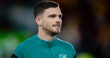 Andy Robertson has given a brutally candid review of Liverpool's performance at Brentford