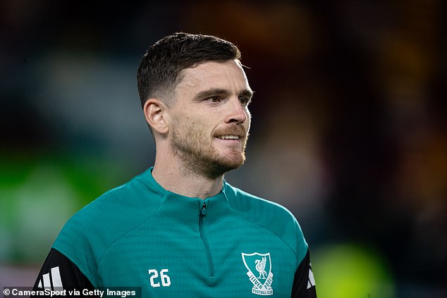 Andy Robertson has given a brutally candid review of Liverpool's performance at Brentford