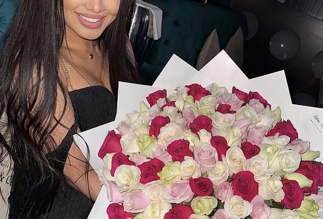 The glamorous mother of the Champions League's latest star has left fans stunned