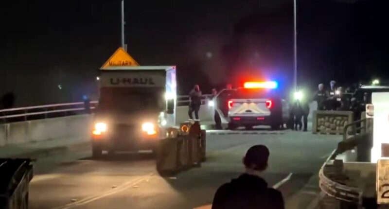 Officers Open Fire on U-Haul Truck Charging Coast Guard Base Amid Anti-ICE Protest.