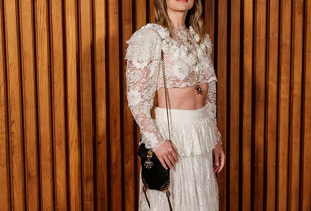 The stars were out in force for the Chloe show as part of Paris Fashion Week on Sunday night, including Olivia Wilde