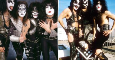 Original KISS members Gene Simmons, Paul Stanley and Peter Criss have rare reunion at Ace Frehley's memorial service
