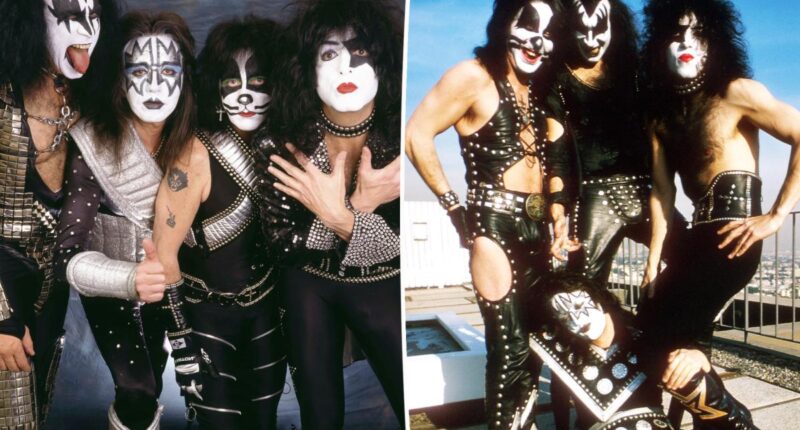 Original KISS members Gene Simmons, Paul Stanley and Peter Criss have rare reunion at Ace Frehley's memorial service