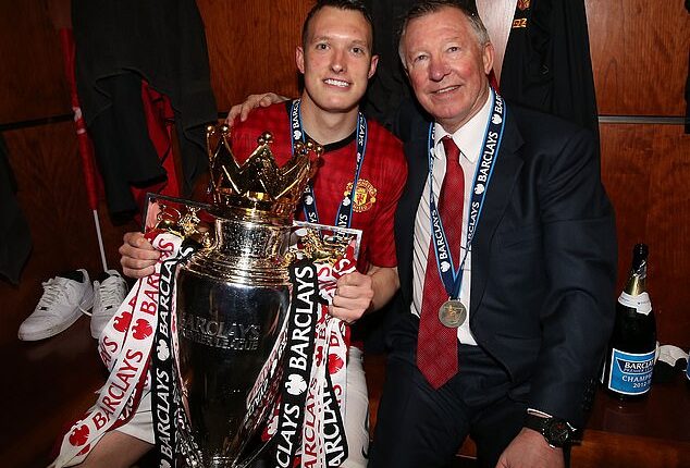 Phil Jones is trying to forge a career in management having learnt from the best in Sir Alex Ferguson