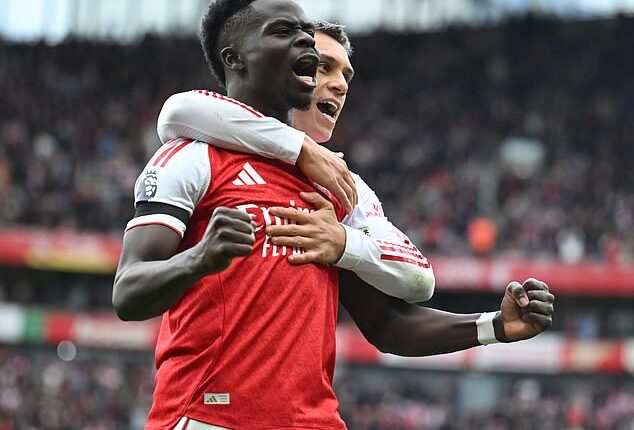 Arsenal go into the international break as the happiest side as they are top of the table