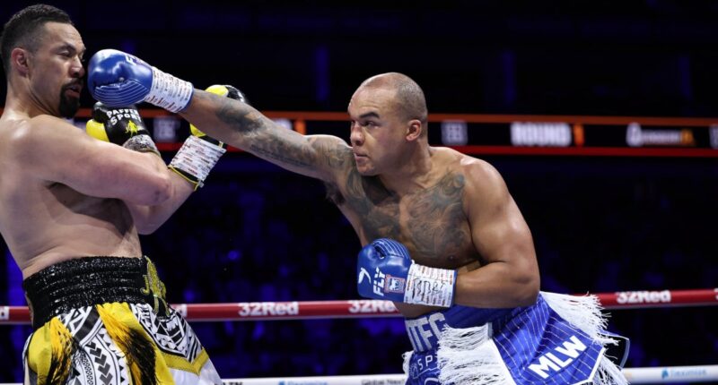 Parker vs Wardley live: Fight start time and undercard results as heavyweights battle to face Usyk and Fury watches on