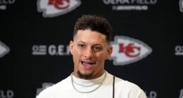 Patrick Mahomes says Taylor Swift's new album will be playing at the Chiefs' Friday practice