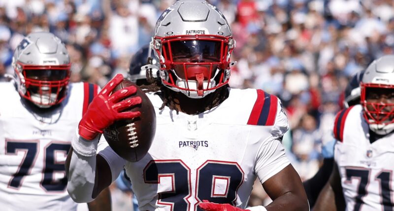 Patriots Get Bad News on Running Game Before Week 9