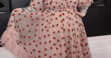 Plus-sized model, blogger and best selling author Tess Holliday (seen in 2020) has blasted United Airlines after she claimed she endured a humiliating encounter with a flight attendant