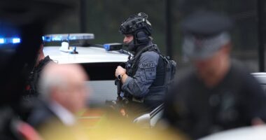 Police shoot 'knifeman' outside Manchester synagogue, four people are rushed to hospital: Live updates 