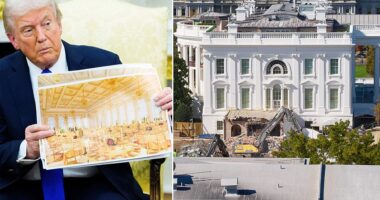 A new poll reveals that even many Republicans are uneasy about Donald Trump's latest White House makeover, with just 45 percent approving of his decision to demolish parts of the East Wing. Among the Republicans surveyed, 28 percent disapprove and 27 percent said they are unsure whether or not they approve of the radical remake that's rocking Washington. According to a recent YouGov America survey, only 33 percent of U.S. adults support the ballroom project, and just 24 percent back the East Wing demolition.