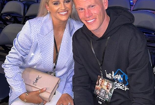 James McClean (right), pictured with wife Erin, says she feared he would be shot