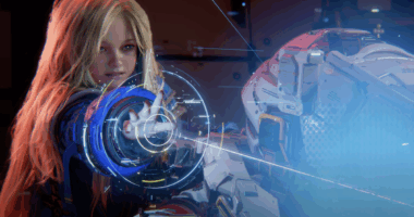 The android companion Diana in the Capcom game Pragmata.