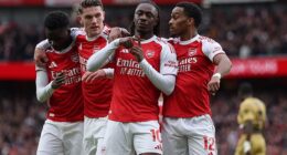 Eberechi Eze scored the only goal of the game as Arsenal squeezed past Crystal Palace
