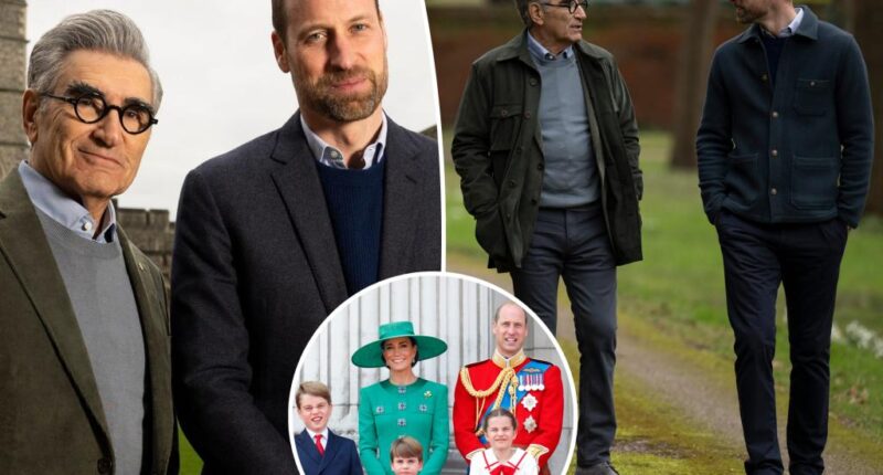 Prince William gives rare Kate Middleton cancer update in vulnerable talk with Eugene Levy