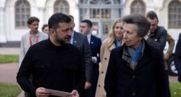 Princess Anne has made a secret visit to Ukraine at the request of the British government -- September 30, 2025