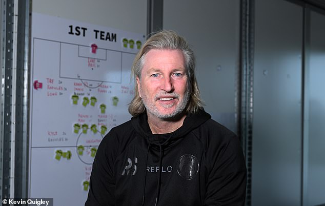 Robbie Savage is loving life at Forest Green Rovers, where he is surrounded by tactics whiteboards, lists of players and training schedules