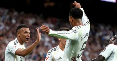 Real Madrid vs Barcelona - El Clasico LIVE: Jude Bellingham winning battle of the Brits as he scores one and sets up another while Marcus Rashford toils - and Trent Alexander-Arnold's stuck on the bench