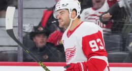 Red Wings' Alex DeBrincat Opens Up On Near Collapse vs. Kings