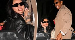 Rihanna seen for first time since welcoming baby No. 3