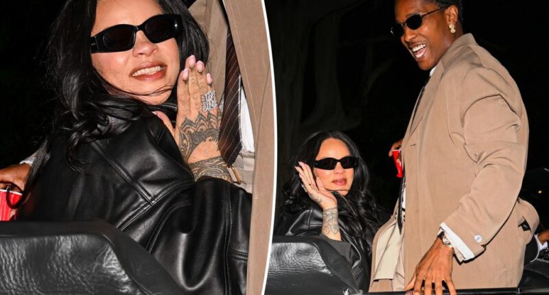 Rihanna seen for first time since welcoming baby No. 3