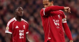 Keane has called on Liverpool captain Van Dijk to take responsibility for his performance in Liverpool's 2-1 Premier League defeat to Manchester United - their first at Anfield in 400 days