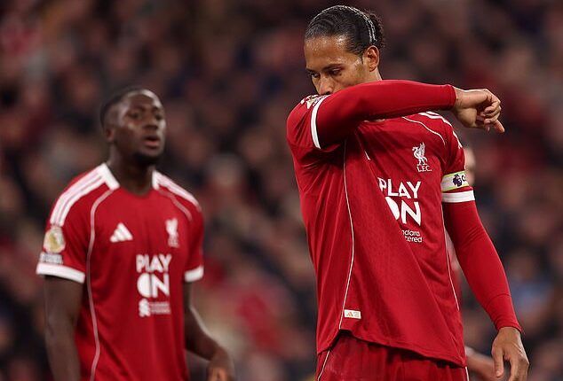 Keane has called on Liverpool captain Van Dijk to take responsibility for his performance in Liverpool's 2-1 Premier League defeat to Manchester United - their first at Anfield in 400 days