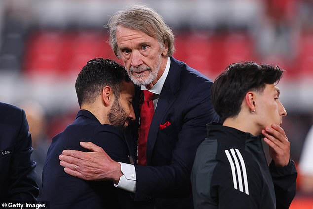Ruben Amorim has welcomed the backing of Sir Jim Ratcliffe after the Manchester United owner gave him time to prove himself