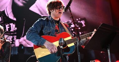 Ryan Adams (pictured) has issued a grovelling apology after fans slammed his chaotic Melbourne concert - and took a pointed swipe at his ex-wife Mandy Moore in the process