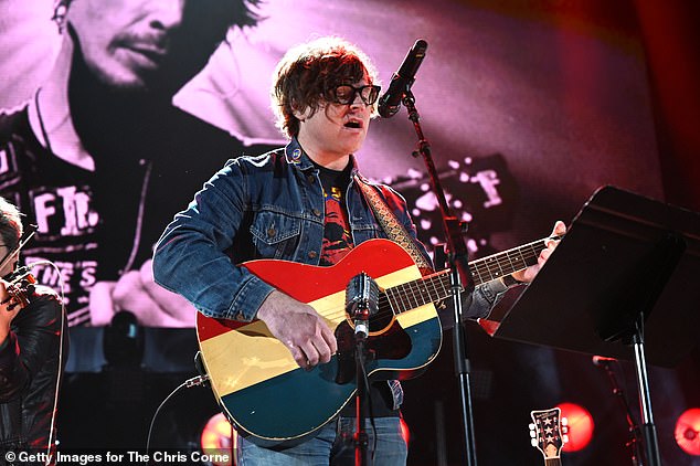 Ryan Adams (pictured) has issued a grovelling apology after fans slammed his chaotic Melbourne concert - and took a pointed swipe at his ex-wife Mandy Moore in the process