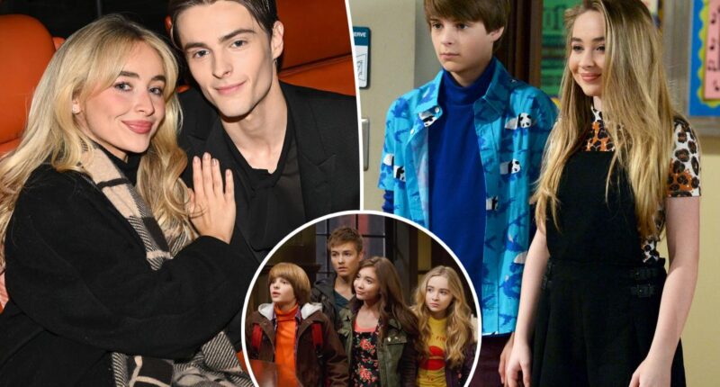 Sabrina Carpenter reunites with 'Girls Meets World' co-star Corey Fogelmanis