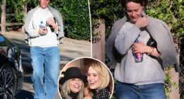 Sarah Paulson cries outside Diane Keaton's home after death at 79
