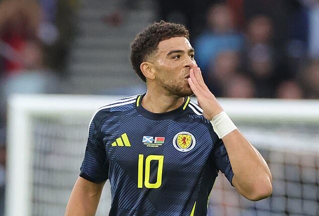 Scotland striker Che Adams scored the vital opener against Belarus with a clinical finish