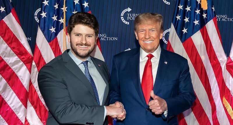 A Donald Trump staffer embroiled in scandal after allegedly leaking racist texts sent by his colleagues previously backed Ron DeSantis for the White House, it emerged today. Gavin Wax, who works at the State Department, remains in his job despite the scandal, with sources revealing he enjoys a close relationship with Trump, seeing him as 'father figure'. But his loyalty to the commander-in-chief has not always been so sure.