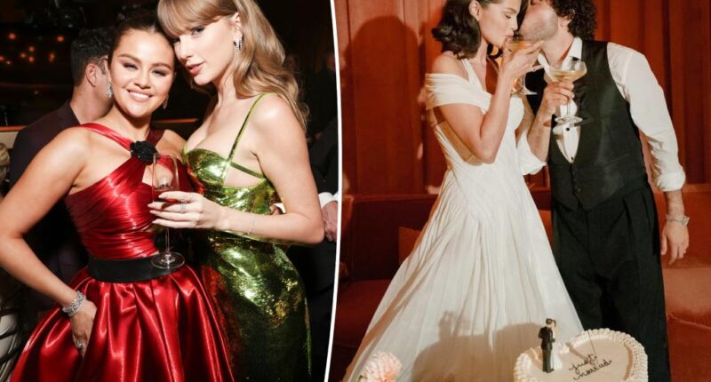 Selena Gomez's pals gush over 'regal' wedding guest Taylor Swift: 'The heavens opened'