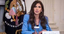 Several US airports have declined to show a video of Homeland Security Secretary Kristi Noem blaming Democrats for the government shutdown