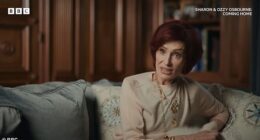 Sharon Osbourne describes the idyllic Buckinghamshire home she shares with late husband Ozzy as her 'little piece of heaven' in a new documentary, filmed before the rocker's death